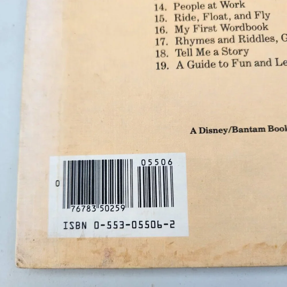 Disney vintage book